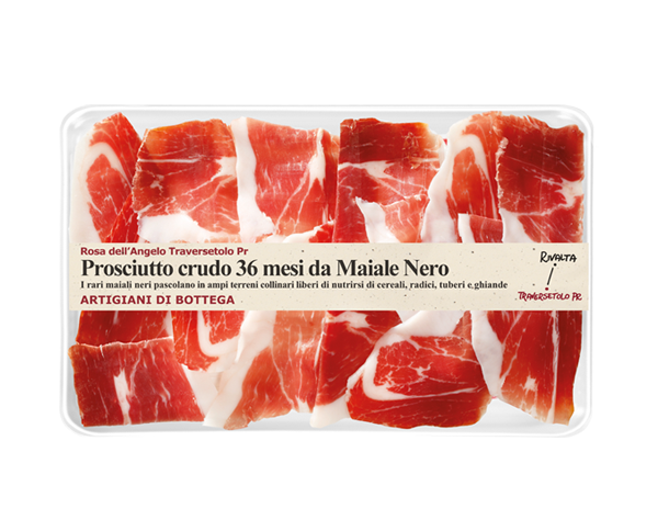 vaschetta Prosciutto Crudo Maiale Nero